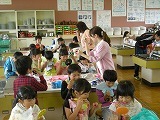 2年ブラッシング指導の画像