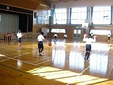 授業後の部活動の画像