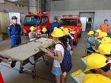4年西尾消防署見学の画像