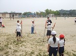 楽しい外遊びの画像
