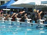 西尾市小学校水泳大会の画像