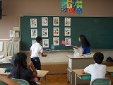 1学期最後の外国語活動・5、6年生の画像