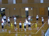 3の2体育科授業の画像