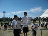 西尾市小学校陸上競技大会①の画像