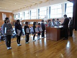 全校集会の画像