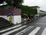 あいさつ運動最終日の画像