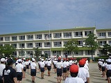 今日の運動会練習①の画像