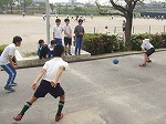 楽しい外遊びの画像