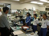 職場体験学習最終日の画像