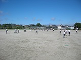 サッカー部練習の画像