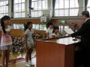 2学期始業式の画像