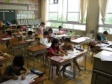 2・3・6年、ひまわり学級、夏休み出校日の画像