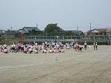 今日の運動会練習①の画像