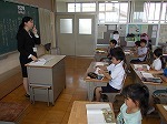 教育実習生・国語研究授業の画像