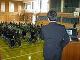鶴城中学校入学説明会の画像