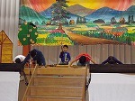 御殿万歳部の練習の画像