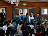 卒業式の練習スタートの画像