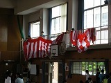 全校茶会の準備の画像