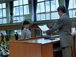 12月全校朝会②の画像