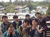 修学旅行一日目の画像