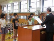 2学期始業式の画像