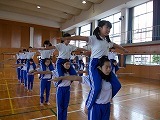 運動会の練習高学年の画像