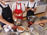 5年生調理実習の画像