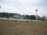 サッカー部試合の画像