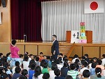 第2学期スタート・始業式の画像