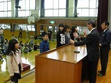 11月の全校朝会の画像