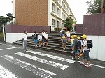 にっこりあいさつ運動の画像