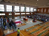 卒業式の練習スタートの画像