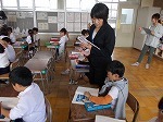 教育実習最終日の画像