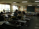 授業後の部活動の画像