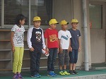 林間学習出発式の画像