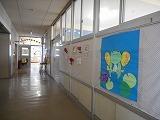 図書室の掲示の画像
