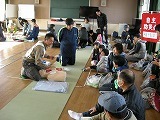 西野町小学校区防災訓練の画像