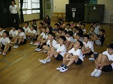 3年歯の指導の画像