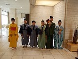 西尾ロータリークラブ例会の万歳公演の画像