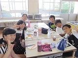 続・1学期お疲れさま会まきまきクレープ作りの画像