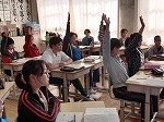 実習生授業の画像