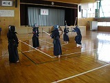 剣道部練習の画像