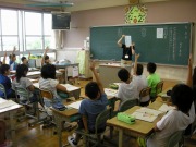 学校視察の画像