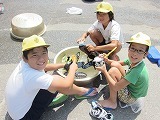 着衣泳靴洗いの画像