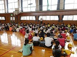 暴風警報発令時避難訓練の画像
