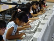 3年生コンピューターの授業の画像