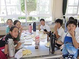 1学期お疲れさま会まきまきクレープ作りの画像