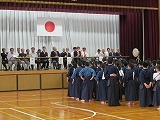 西野町剣修会合同錬成会、団体戦の画像