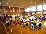 暴風警報発令時避難訓練の画像