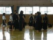 剣道部練習試合の画像